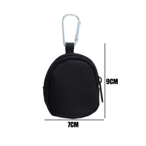 2024 New Tactical EDC Wallet Bag Waterproof Portable Outdoor Sports Zipper Storage Coin Headphone Box Waist Bag Mountaineering Equipment Supplies