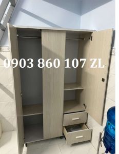 [HCM]TỦ NHỰA ĐÀI LOAN 3 CÁNH 2 HỘC ÂM 1M7 MÀU TRẮNG SỒI LỚN GIÁ RẺ - GIAO HÀNG MIỄN PHÍ HCM-BD- NHANH