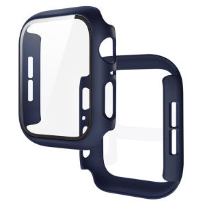 [SG] iWatch Cover Case with Build-in Tempered Glass Protector - Series 10/9/SE2/8/7/6/SE/5/4 (40mm/41mm/42mm/44mm/45mm/46mm/49mm)