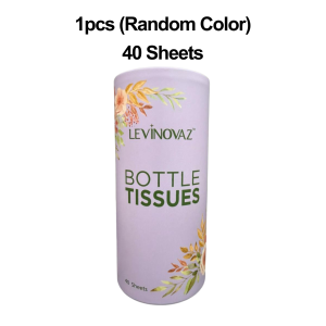 🐻DAILY2U🐻 5 TIN Car Bottle Tissue Soft Facial Tissue with 5 Bottle/box 3 Ply 40 Sheets per Bottle Tisu Lap Muka Kereta