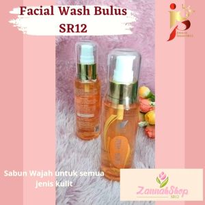 SR12 Facial Wash Bulus Sabun Wajah Untuk Kulit Normal Sabun Cair Pembersih Muka Cocok Bagi Remaja Hingga Dewasa Cewek Atau Cowok Mencerahkan Mengencangkan Menghaluskan Wajah Mengatasi Jerawat Beruntusan Original Bpom