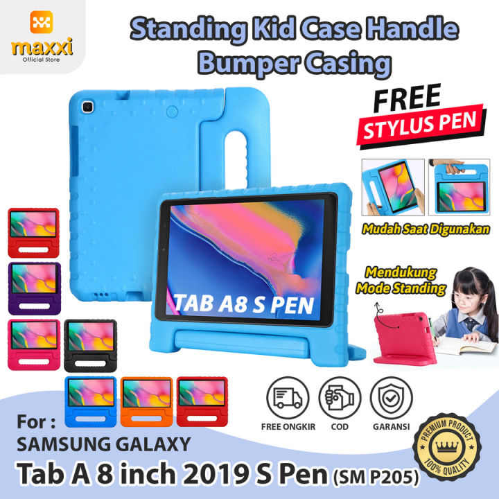 Samsung Tab A A8 2019 S Pen P205 Softcase Kid Anak Case