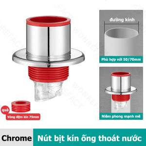 Đầu Nối Thoát Nước Máy Giặt Ngăn Mùi Hôi Và Côn Trùng Khớp Nối Ống Thoát Chậu Rửa Bát Thông Minh Chống Trào Ngược Siêu Kín Silicon Cao Cấp Dùng Cho Ống Phi 50/75 Phụ Kiện Bếp Và Nhà Tắm Tiện Lợi Lắp Đặt Nhanh Chóng Không Cần Dụng Cụ Bền Bỉ Tốt