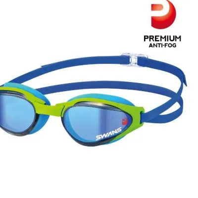 [SWANS] Adult Racing Mirror Insert Technology Triathlon Swimming Goggle SW-SR-81MMIT PAF (ASCENDER) Made In Japan