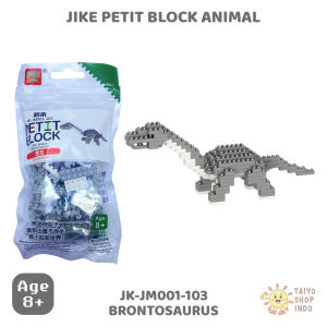 TAIYO Mainan Bricks Jike Petit Mini Block Building Nano Blok 3D Puzzle Bricks Dinosaurus Dino