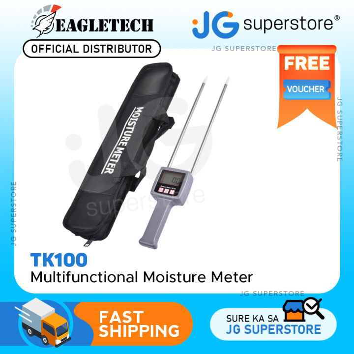 Eagletech TK100 Portable Digital Multifunctional Moisture Meter for