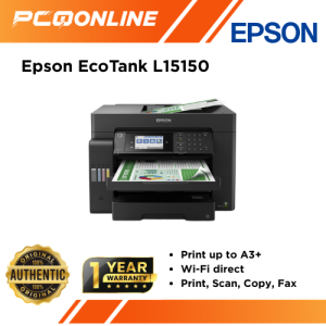 Epson L15150 A3 Wi-Fi Duplex All-in-One Ink Tank Printer (Print Scan Copy Fax)
