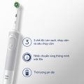 Bàn chải điện Oral-B Vitality Pro Protect X Clean (Vỏ nhựa) - Thiết kế nhỏ gọn, dễ thao tác, màu sắc thời trang. 