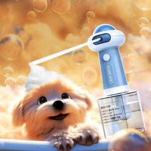 IPX7 Waterproof Special Rechargeable Automatic Waterproof Hand-held Online Celebrity Bubble Machine For Pets Cats And Dogs