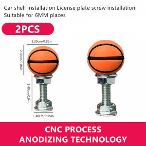 SEAMETAL Motorcycle License Plate Screws Bolts Ball styling Modification Fender Washer Bumper Motocycle Skru Plate No.