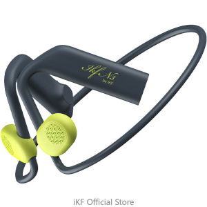 iKF N3 Open Air Conduction Bluetooth Headset Directional Sound DS3.0 Bluetooth V5.3 ENC Clear call30 Battery Life Ear Hanging Suitable Forfitness/Hiking/Cycling Outdoor Sports Headphone