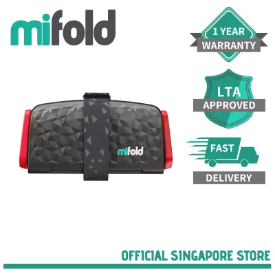 New mifold Comfort Grab-and-go Car Booster Seat- 3X Thicker Cushion! Compact and Portable for Every Day Carpooling Travel etc. Compact for Every Day Comfortable for Every Adventure
