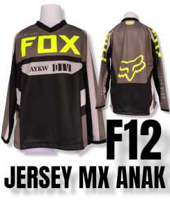 JERSEY MOTORCROSS ANAK/BAJU SEPEDA GUNUNG/BAJU BALAP BAJU EDVENTURE F12