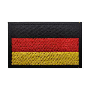 Reflective IR Fabric German Flag Velcro Camouflage Armband Morale Patch Backpack Patch Night Identification Patch