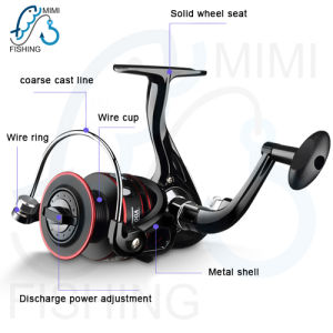 Máy câu cá Kim Loại QE-QIDA 3000 máy câu đứng máy câu lure máy câu biển – lăng xê (Lancer) – câu lục