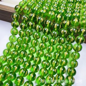 DIY - Hạt đá OM-MANI nhiều màu sắc & nhiều kích thước tự làm bằng hạt cườm phụ kiện trang sức bán sỉ