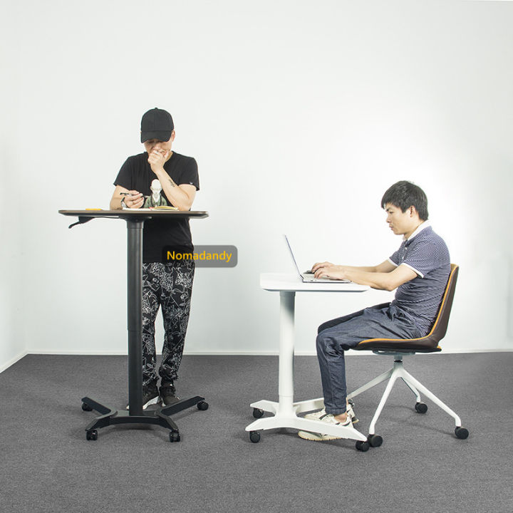 Standing Office PC Desk Bedside Table for Lazy People Moveable Notebook ...