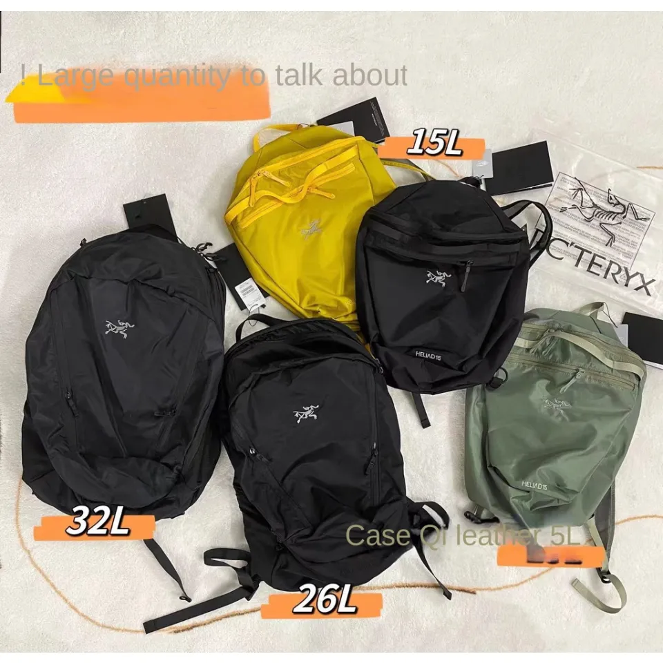 Arcteryx Backpack HELIAD 15L 26L 32L Mountaineering Bag Waterproof