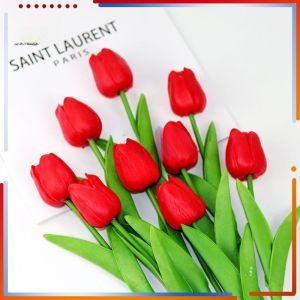 [CS]พร้อมส่ง🚗ดอกทิวลิป ดอกไม้ประดิษฐ์ ไม้ประดิษฐ์สําหรับตกแต่งงานแต่งงาน ตกแต่ง ดอกทิวลิปประดิษฐ์ดอก พร๊อบถ่ายรูป ไม่จำเป็นต้องดูแลรักษา