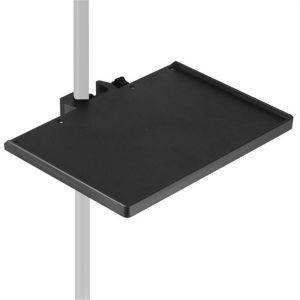 YOCKY Universal Plastic Microphone Tray For Live Mic Accessories Adjustable Sound Card Tray Microphone Stand Sound Card Holder Tripod Bracket