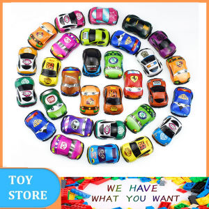 1 Pcs Pull Back Movable Car PVC Children Boy Girl New Year Gift Kids Toy