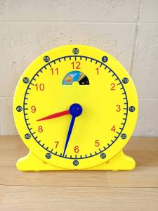 เสื้อราคาปลูก นาฬิกาสอนเวลา 30 นาที สำหรับเด็ก ขนาด 30 ครั้ง บอกกลางวัน-กลางคืน