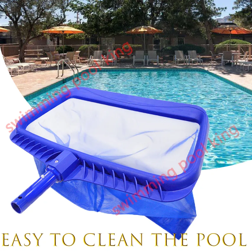 SPA Ponds Leaf Catcher Mesh Bags Swimming Pool Skimmer Net with Telescopic  Pole