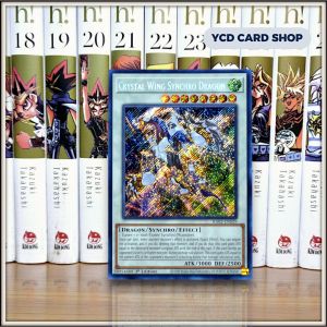 [YCDcardgame] Thẻ Bài Yugioh Chính Hãng Crystal Wing Synchro Dragon -Secret Rare
