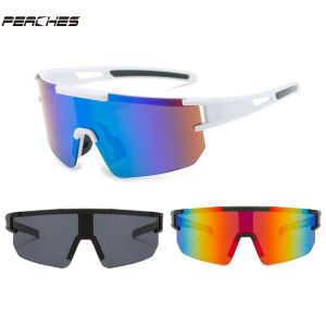 PEACHES Polarized Cycling Glasses: UV400 Protection & Photochromic Outdoor Eyewear