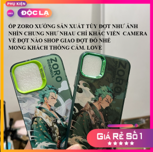 Ốp Điện Thoại One Piece Hình ZORO - LUFFY SIÊU NGẦU cho iphone XSMAX/11/12/13/14/15 PLus Pro Promax