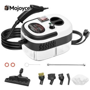 2500W 220V Handheld Steam Cleaner with Brush Heads Portable Cleaning Machine High Temperature Household Steam Cleaner for Home Kitchen Degreasing