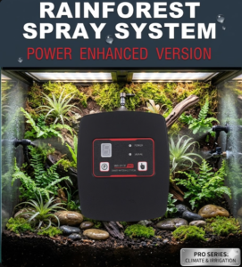Rainforest Spray System - Automatic Terrarium Misting System Smart Watering Timer Pump for Reptiles Vivarium