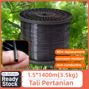 Tali Pertanian Polyester Wire Plastik Steel untuk Tanam Sayur Buah PET Wire Agricultural use/plant wire/twist tie/pet wire塑钢线