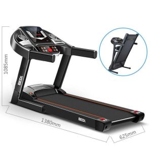 máy chạy bộ tại nhà BELD Pro đa chức năng tại nhà phiên bản 2024 của Alisport công xuất 3.0 hp. tốc độ 1-12km/h