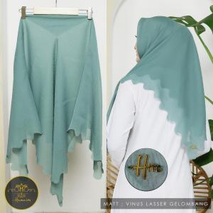 jilbab segi 4 // paket usaha jilbab segi 4 gelombang berlogo// kerudung segi 4 glombang polos