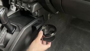 HH8 TESIN Gear Shift Water Cup Phone Drink Holder for Suzuki Jimny JB64 JB74 2019 2020 2021 2022 2023 2024 Car Interior Accessories H8M7T