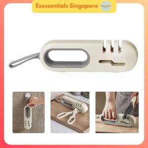 4-in-1 Knife and Scissors Sharpener – Multi-Function Anti-Slip Kitchen Tool