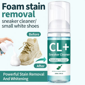 🔥Buy 2 Free 1 [Cleansing/Whitening Scent Retention 3-In-1] 150ml White Shoes Cleaner Brush Shoes/Pencuci Kasut Bajet Terbaik (Berus Lembut)/No Need Wash Quickly Remove Stains Non-Corrosive