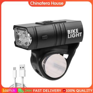 10W Mountain Road Bike Front Lamp 6 Modes 800LM Practical Bicycle Light Rainproof for Night Cycling Lighting Living Lighting