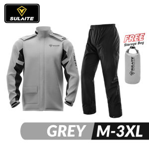 🇸🇬 [In Stock]High Quality Raincoat Motorcycle Three Layer PVC Premium [Jacket + Pants] Outdoor Bike raincoat bicycle Jacket