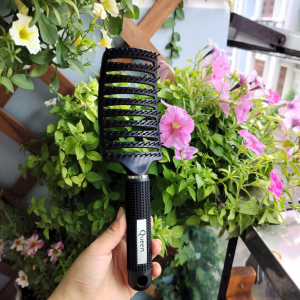 Lược gỡ rối tóc tạo phồng tóc sấy tạo kiểu tóc bán nguyệt QUEEN