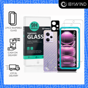Xiaomi Redmi Note 12 Pro / 12 Pro+ 5G Tempered Glass by IBYWIND – 9H Hardness Anti-Scratch Bubble-Free HD Clear