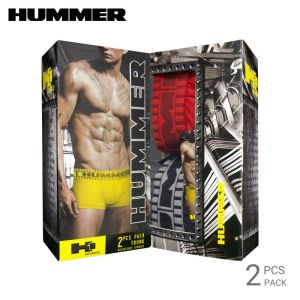 HUMMER Extra Size Men Underwear Microfibre Spandex Trunk (2 pcs) HM7502