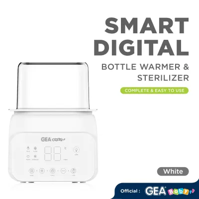 GEA BABY Smart Digital Bottle Warmer & Sterilizer GW-100 / penghangat botol susu / pemanas susu / pemanas makanan / sterilisasi uap