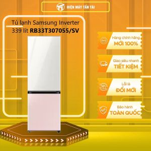 RB33T307055/SV - Tủ lạnh Samsung Inverter 339 lít RB33T307055/SV -  GIAO TOÀN QUỐC - FREESHIP HCM