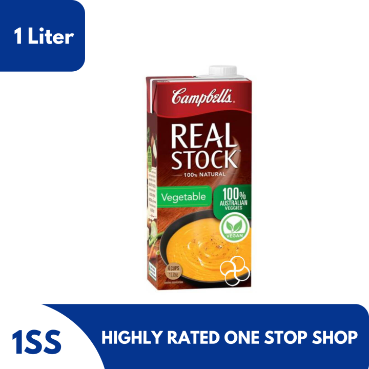 Campbell's Real Vegetable Stock, 1 Liter Lazada PH