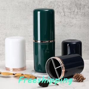 baoxue Travel Portable Toothbrush Cup Bathroom Toothpaste Holder Storage Case Box Organizer Travel Toiletries Storage Cup New Creative