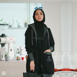 HJ-ELK GREY HIJACKET® ELEKTRA GREY jaket Hijab Dengan Finger Handshock HIJACKET MUSLIMAH HIJACKET MUSLIMAH MURAH HIJACKET MASKER HIJACKET - HOODIE JAKET MUSIM DINGIN JAKET HIJAB WANITA MUSLIMAH HITS JAKET