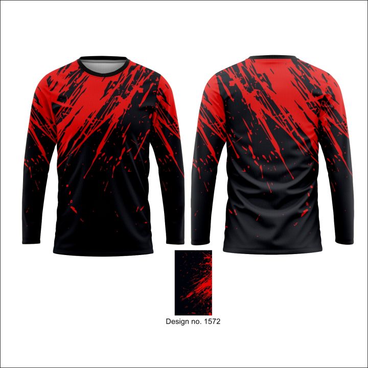 Sublimated Abstract Long Sleeves | Lazada PH