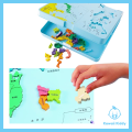 [Kawaii Kiddy[ KUMON Publishing Japan Map Puzzle(5yrs+). 